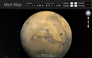 Mars 3d Map